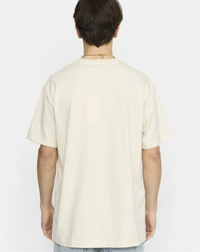 Revolution - Application T-Shirt - Offwhite-Melange